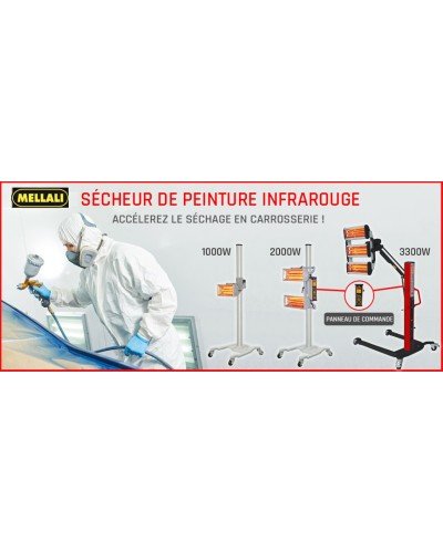 Sécheur Lampe de peinture automobile infrarouge PL6000W