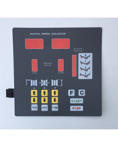 CLAVIER EQUILIBREUSE double affichage E500