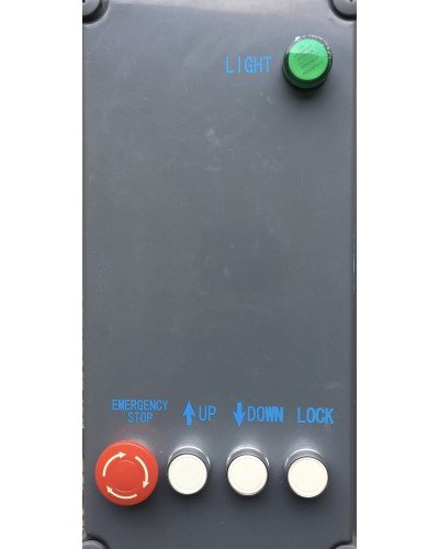 boîtier de commande électrique 24 V. Déverrouillage de sécurité System de pont