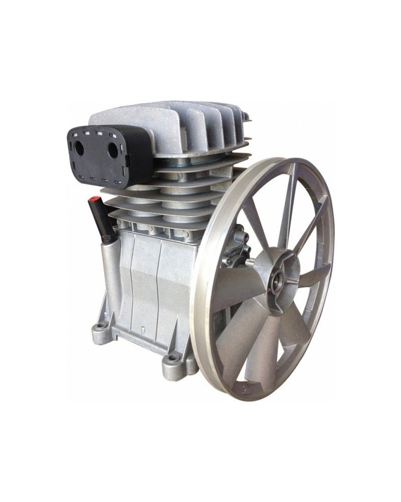 Tête de compression d'air avec filtre à air 3 CV mono 9 bar