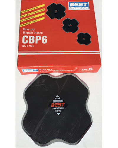 Emplâtre professionnel de réparation de pneus Bias 240m-6ply-vente 1 pc
