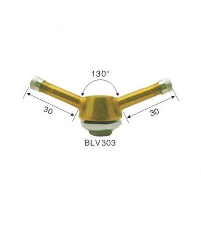 VALVE DOUBLE TETE DE TROCK GÉNIE CIVIL  625"/15.7mm
