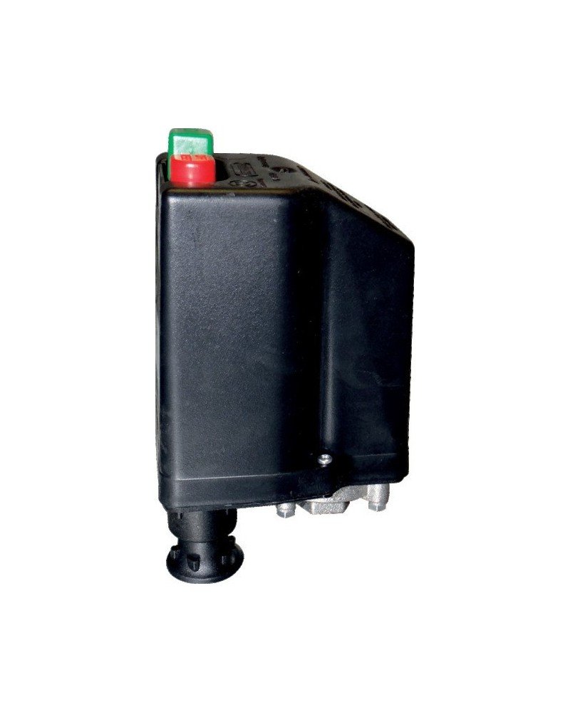 PRESSOSTAT 12 BARS TRIPHASÉ AVEC PROTECTION MAGNÉTO-THERMIQUE 6.3/10 A