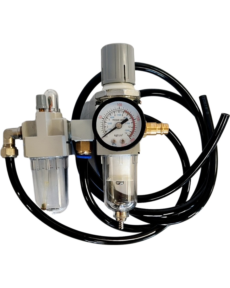 KIT 2 Filtre Régulateur de pression avec lubrificateur Pour Démonte Pneus