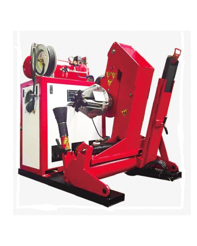 Démonte pneus poids lourds pour service mobile