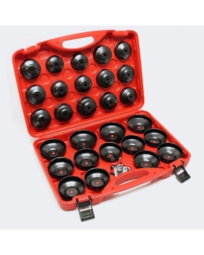 CLE A FILTRE A Huile Coffret cloches pour filtres à huile (KIT 30pcs)