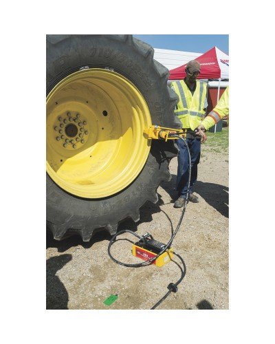 Démonte Pneu TRACTEUR/ TRAXE  Décolle 10Ton  Hydraulique