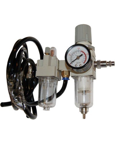KIT 2 Filtre Régulateur de pression avec lubrificateur Pour Démonte Pneus