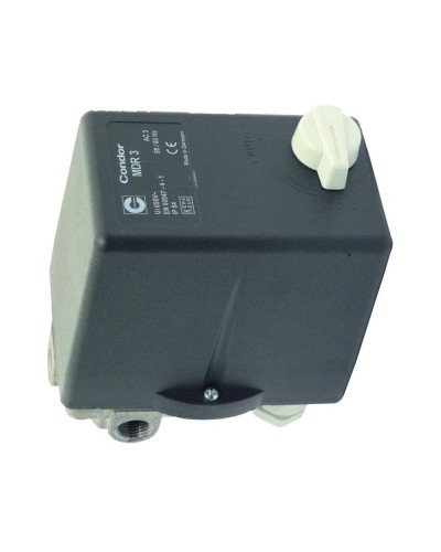Pressostat Condor MDR 3 400 V avec relais thermique 11 bar 16 A