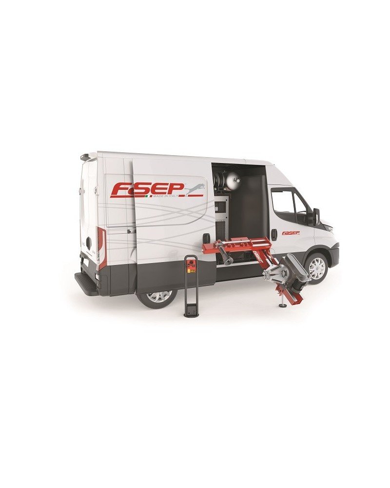 Démonte pneus pour service mobile poids lourds 26"