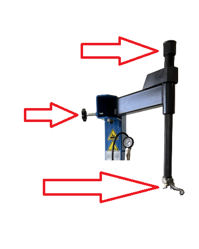 Tette plastique Pièce Rechange Démonte Pneus Mellali Modèle