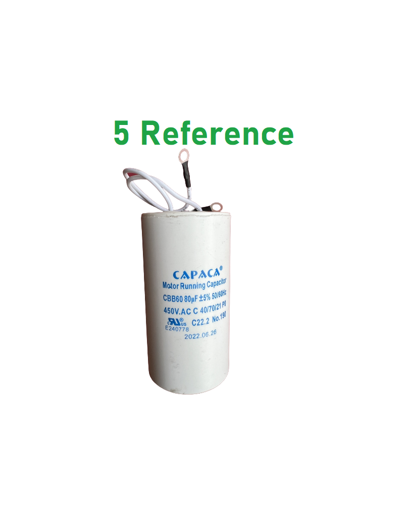 Condensateur De Rechange Pour Moteur Mono 4 Reference