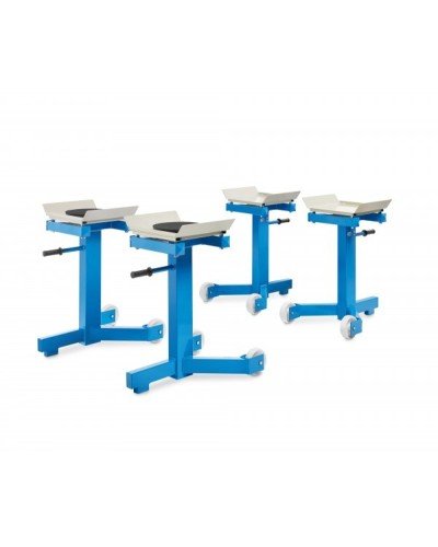 Ensemble de 4 supports 4 Plateau Mobile de Géométrie