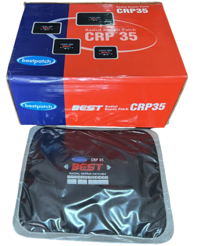 Emplâtre de réparation de pneus (RADIAL-150x125m-4ply- vente1pc)