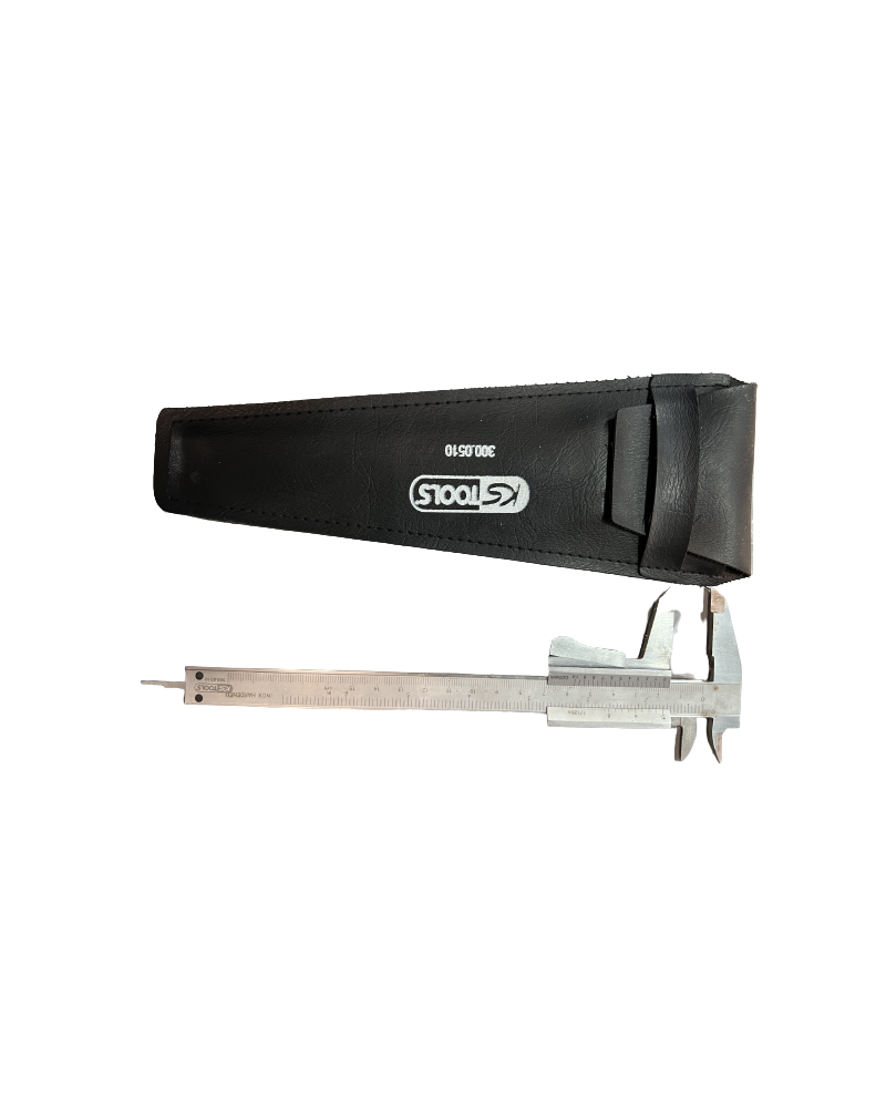 CALIBRE À COULISSE À DOUBLE BEC, 1/50ÈME MM - 0-150 MM INOX