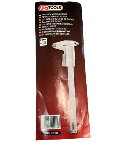 CALIBRE À COULISSE À DOUBLE BEC, 1/50ÈME MM - 0-150 MM INOX