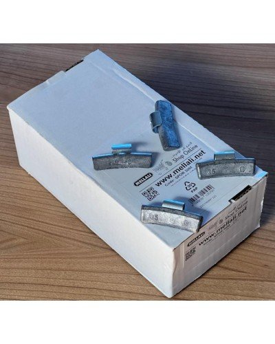 Masses D' équilibrage Pour Jantes Aluminium 35 g Vente 50 pics.