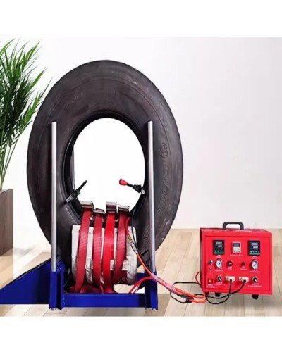 Vulcanisateur Pneumatique, Pneus tapis chauffants