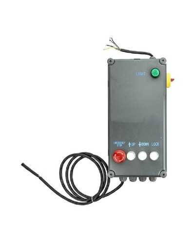 boîtier de commande électrique 24 V. Déverrouillage de sécurité System de pont