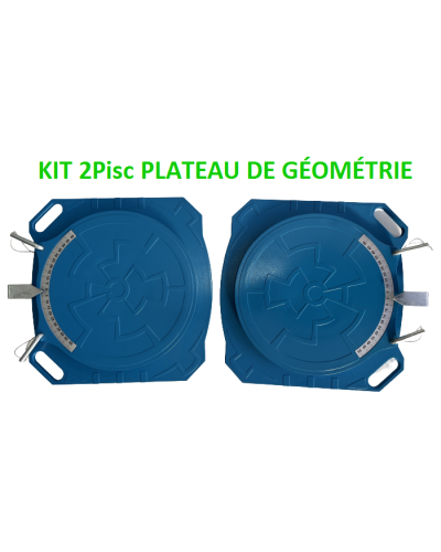 PLATEAU POUR GÉOMÉTRIE ALUMINIUM-VENT KIT 2pis