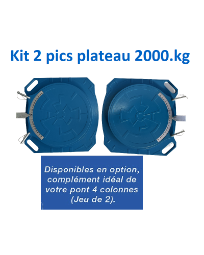PLATEAU POUR GÉOMÉTRIE ALUMINIUM-VENT KIT 2pis