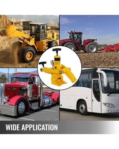 Démonte Pneu TRACTEUR/ TRAXE  Décolle 10Ton  Hydraulique