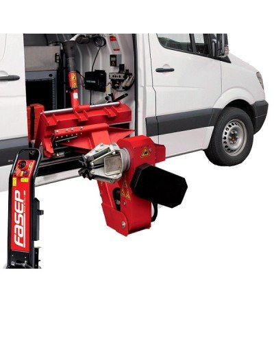 Démonte pneus poids lourds pour service mobile