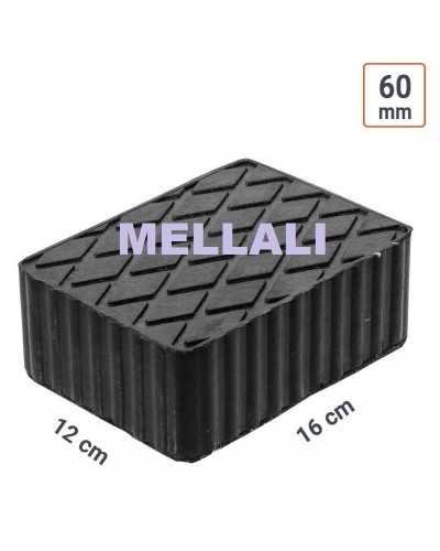 cale de caoutchouc pour une prise optimale des véhicules