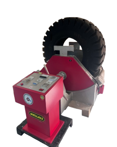 Machine de vulcanisation partielle de pneu pneus 23,5-25