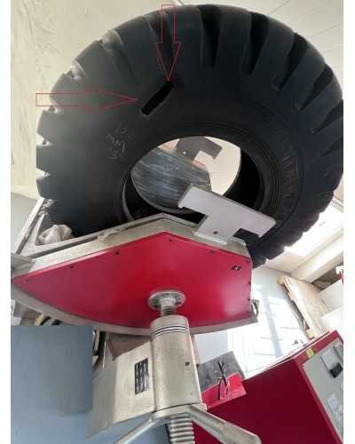 Machine de vulcanisation partielle de pneu pneus 23,5-25