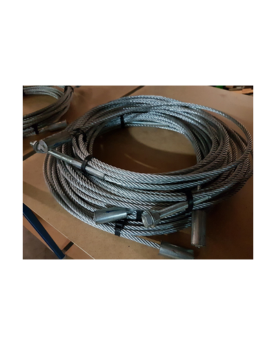 kit 4 PRO câbles Pour Pont 4 COLONNE 5.tons -vente 4 pics