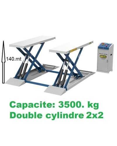 Pont élévateur Professionnel FEX 3.5 ton avec 4 vérins