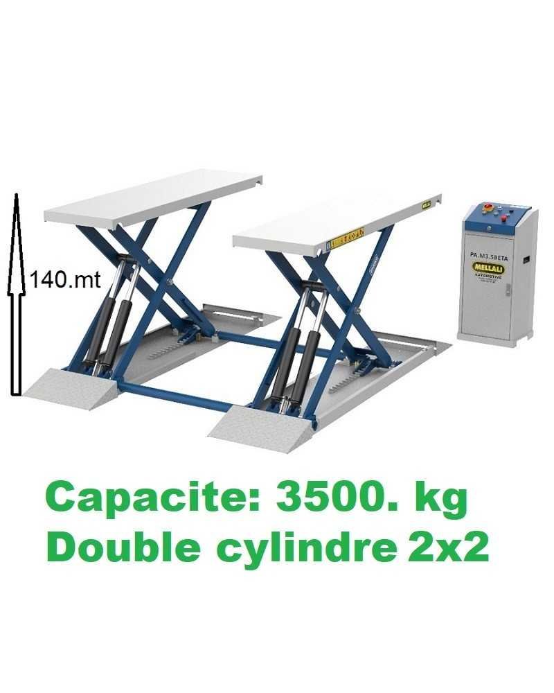 Pont élévateur Professionnel FEX 3.5 ton avec 4 vérins