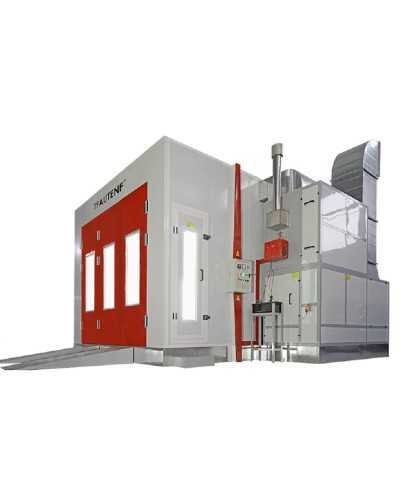 Cabine de peinture Diesel, 7 mt- Brûleur  Italien