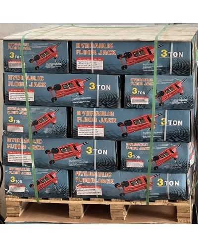 Palette de cric jack 20 pics Cric rouleur hydraulique 3 ton Bleue