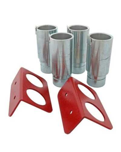 JEU D'ADAPTATION HAUTE AVEC PLAQUETTE DE FIXATION PONT 2 COLONNES