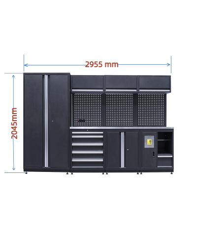 Armoire À Outils De Garage Professionnel Modulaire Avec Armoire À Tiroirs