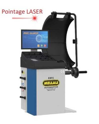 Équilibreuse Roues de voitures Grand moniteur couleur.22"