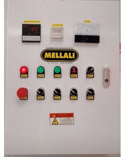 Cabine de peinture Diesel, 7 mt- Brûleur  Italien