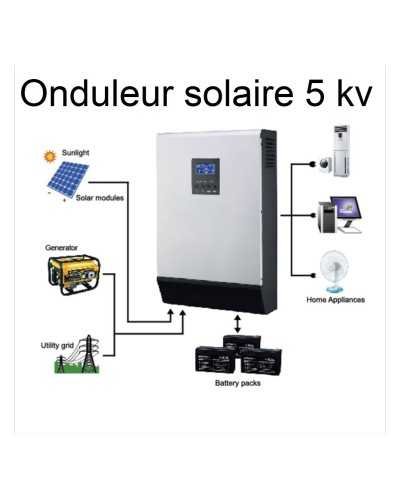 Onduleur Hybride solaire 5 kw ( occasion parfait état )