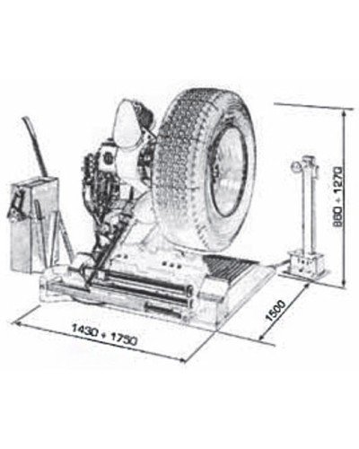Pneu Camion et bus Démonte Poids lourds Camion
