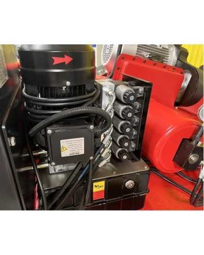 DISTRIBUTEUR HYDRAULIQUE  ELECTRIQUE POUR DÉMONTE PNEU .D56