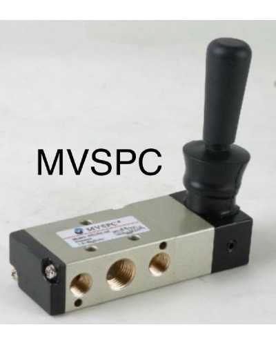 Control Pneumatic machine Valve 5 Port 3 Position Hand Lever Valve
