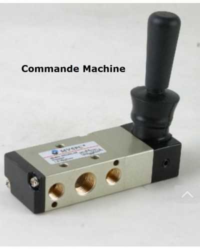 Control Pneumatic machine Valve 5 Port 3 Position Hand Lever Valve