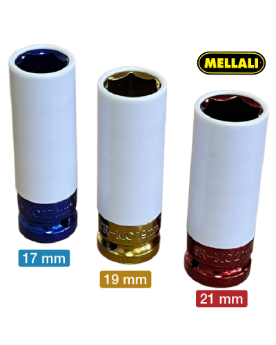 Jeu de 3 douilles pour jantes Aluminium 17"-19"-21" Economie