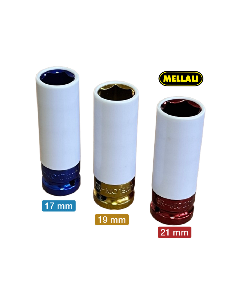 Jeu de 3 douilles pour jantes Aluminium 17"-19"-21" Economie