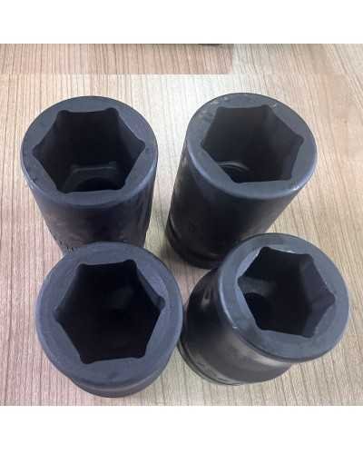 COFFRET DOUILLES POUR CLÉ  À CHOC 1" POUCE PROFESSIONAL 4 pcs