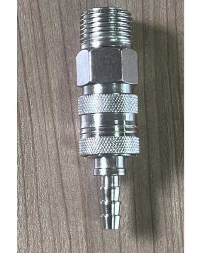 PRISE RAPIDE POUR TUYAU DE AIR 8" PLUS RACCORD MAL FILETAGE