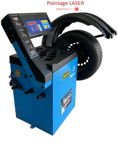 Équilibreuse de roue Garage Pneumatique