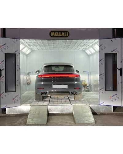 Cabine de peinture Diesel, 7 mt- Brûleur  Italien